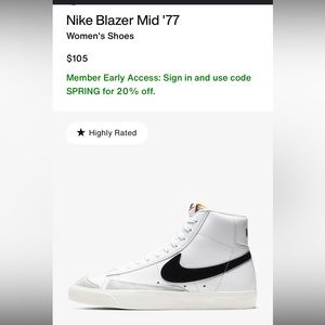 Nike Mid Size High Tops